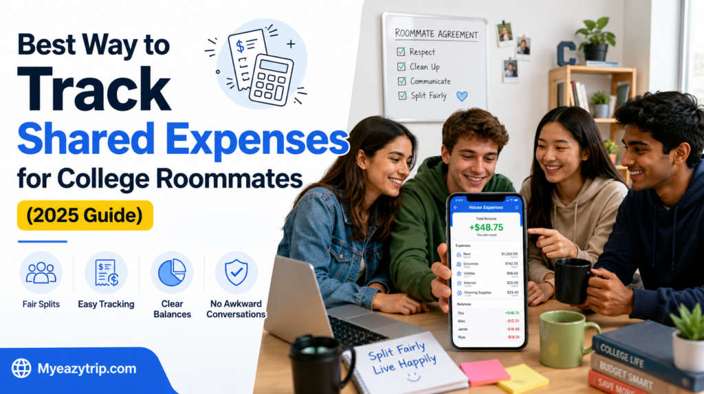 Best Way to Track Shared Expenses for College Roommates